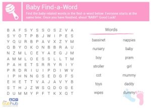Baby Find A Word