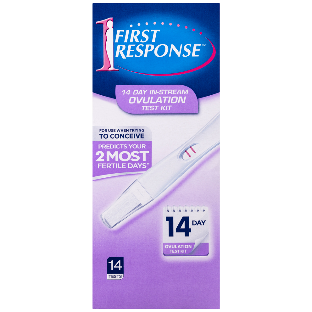14 Day In Stream Ovulation Test Kit First Response Australia